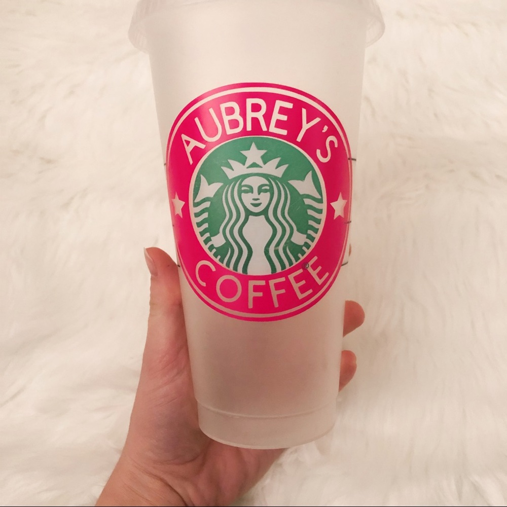 Personalized Starbucks cup
